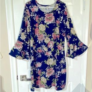 Tacera Floral Sweater Knit Dress. Size XL Like New. 🎁ON SALE